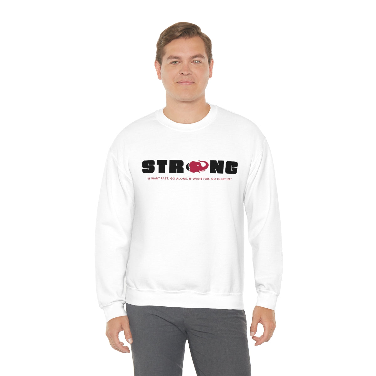 UBUNTU STRONG Unisex Heavy Blend™ Crewneck Sweatshirt