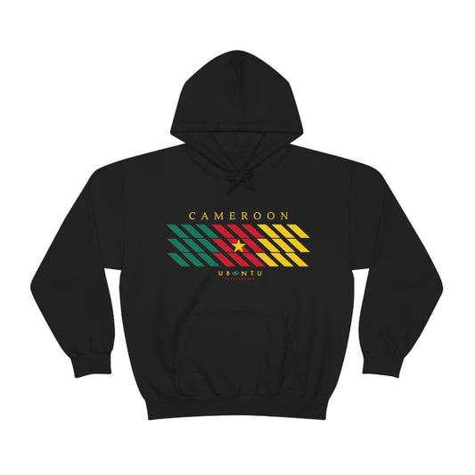 Cameroon flag colors Men's Hooded Sweatshirt soccer football fan gift hoodie