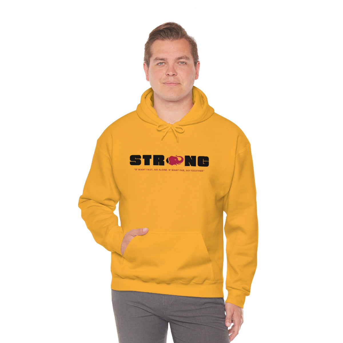 UBUNTU  STRONG Unisex Heavy Blend™ Hooded Sweatshirt