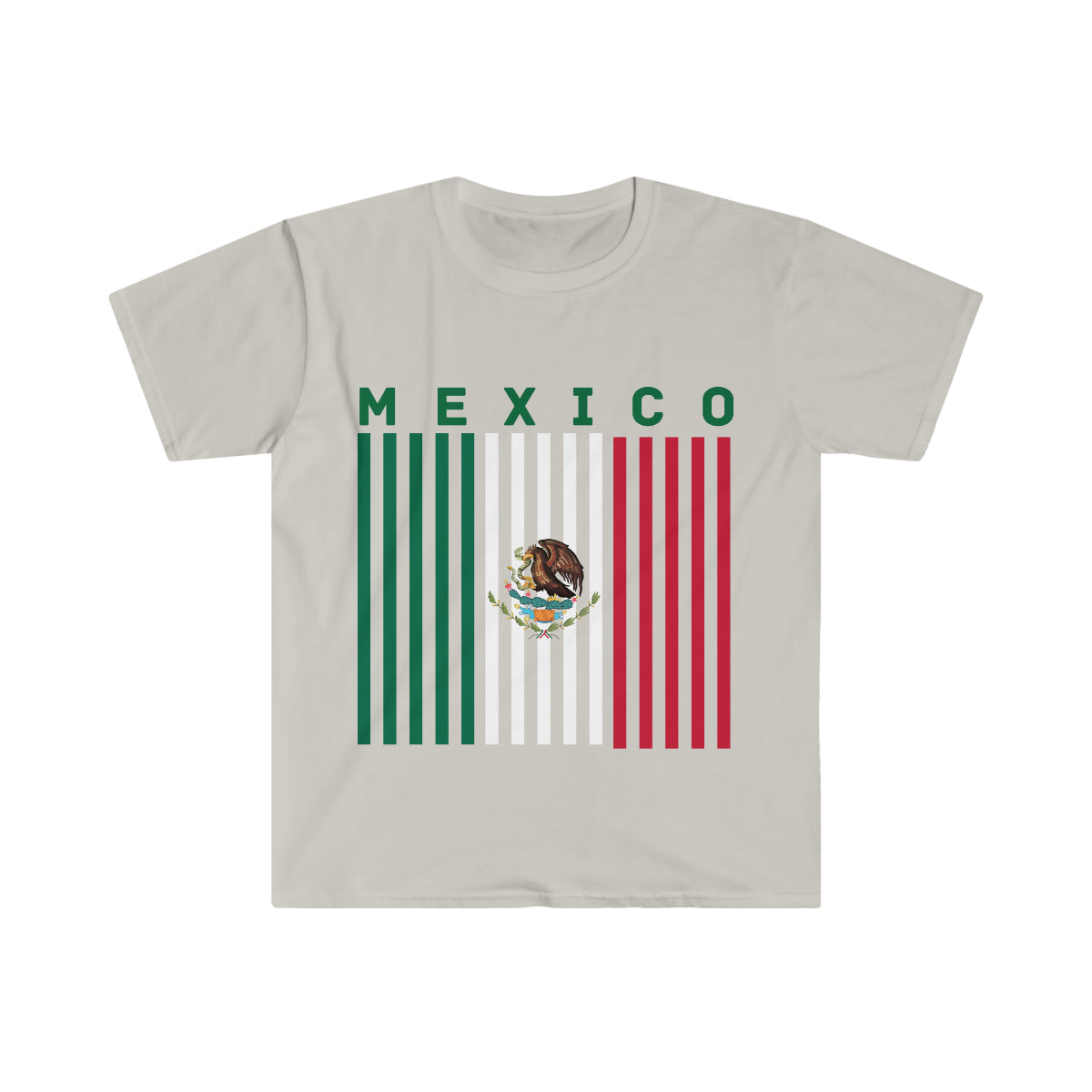 MEXICO  Flag colors , soccer fan , supporter gift Unisex Softstyle T-Shirt